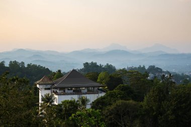 Sri Lanka Kandy şehir panoraması