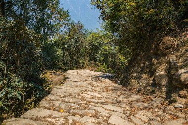 dağ izi görünümünü Trek Everest Merkez kampına