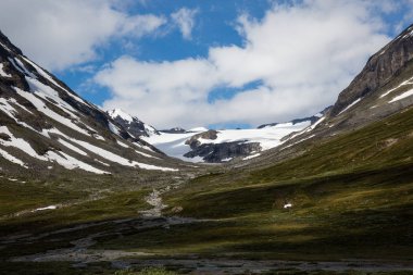 güzel manzara Milli Parkı Jotunheimen, Norveç