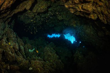 Dahab büyük kanyon. Kızıldeniz