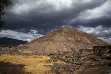 Teotihucan, Meksika eski aztek piramitleri