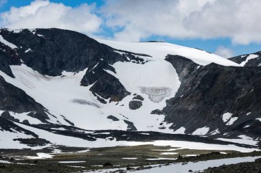 güzel manzara Milli Parkı Jotunheimen, Norveç
