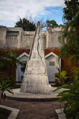 Gündüz Meksika'da seyahat, mimari ve bina görünümü, Meksika 