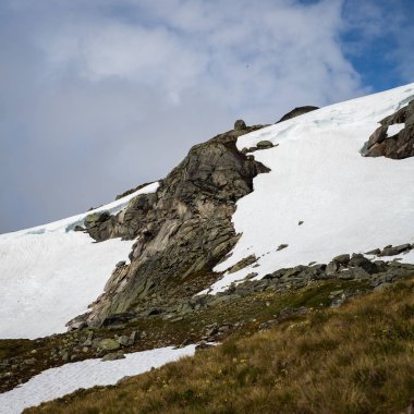 güzel manzara Milli Parkı Jotunheimen, Norveç