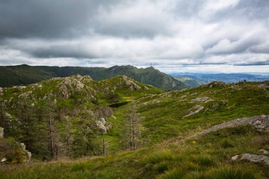 Ulriken tepesine peyzaj