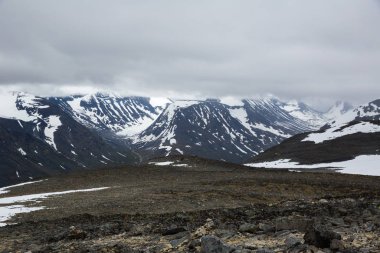 güzel manzara Milli Parkı Jotunheimen, Norveç