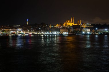 Boğaziçi görünümü geceleri