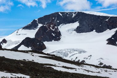 güzel manzara Milli Parkı Jotunheimen, Norveç