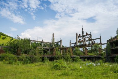 Karpatdağları'nın gündüz görünümü, Batı Ukrayna