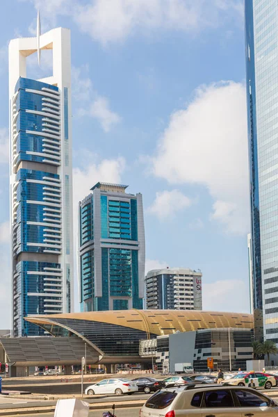 Dubai Ηνωμένα Αραβικά Εμιράτα Ιανουαρίου Κέντρο Της Πόλης Στις Ιανουαρίου — Φωτογραφία Αρχείου