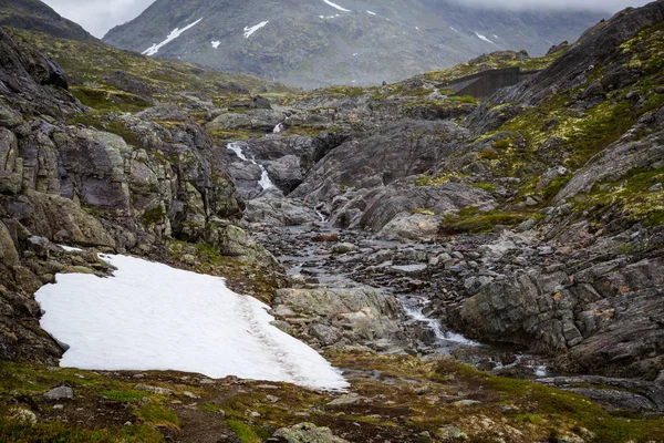 Schöne Landschaft Des Norwegischen Nationalparks Jotunheimen — Stockfoto