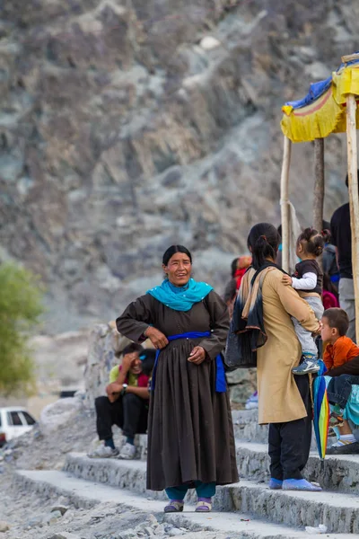 Nubra India September Ladakh People 2011 Nubra India Indian People — Stock Photo, Image