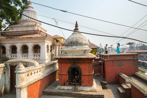 Kathmandu Nepal April Pashupatinath Templet 2016 Kathmandu Nepal Pashupatinath Templet — Stockfoto