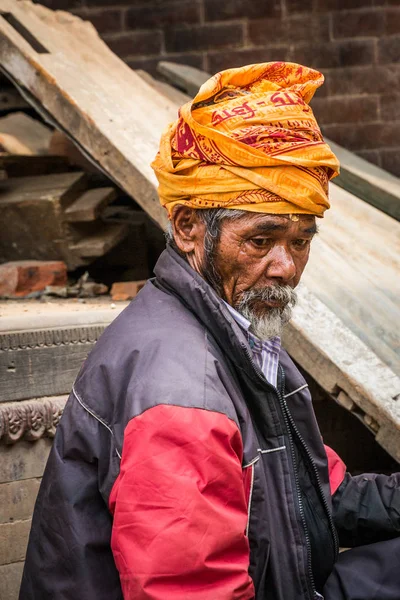 Катхманду Непал Улица Фазу 2016 Год Фазу Непал Вид Город — стоковое фото
