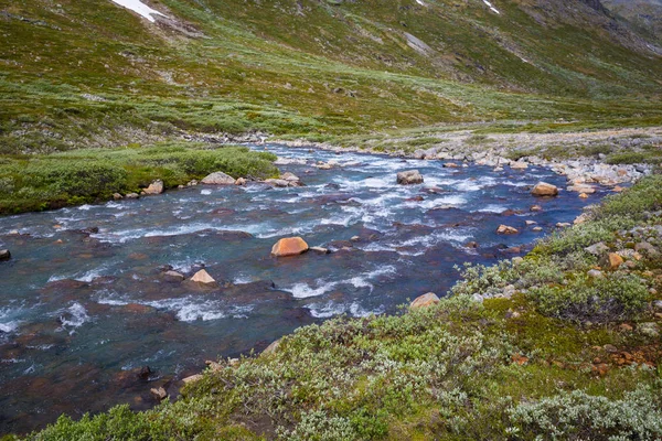 Hermoso Paisaje Del Parque Nacional Jotunheimen Noruega — Foto de Stock