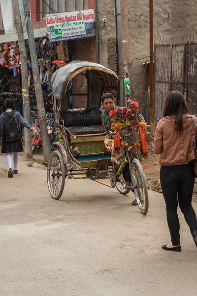 Katmandu Nepal Mart Katmandu Nepal Mart 2015 Tarihinde Katmandu Sokaklarında — Stok fotoğraf