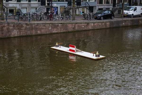 Amsterdam Netherlands July Hovedstadens Levetid Nederland – stockfoto