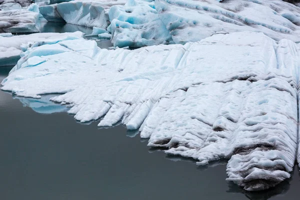 Iceberg Nella Laguna Dei Ghiacciai Islanda — Foto Stock