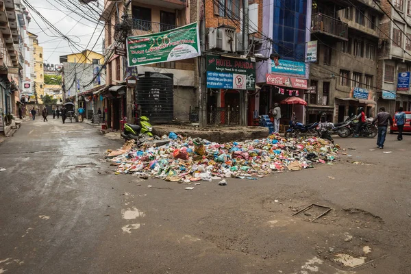 Gündüz nepal gezi lerinde seyahat, mimari ve bina görünümü, Güney Asya 