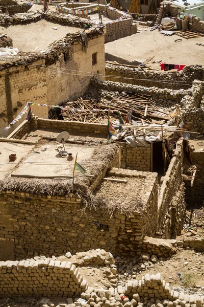 Leh City Beläget Indiska Himalaya Höjd 3500 Meter — Stockfoto