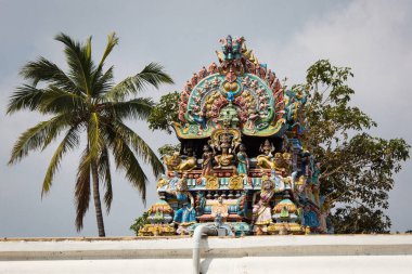 Hindu Tapınağı Kapaleeswarar Koil. Chennai. Tamil Nadu. Hindistan
