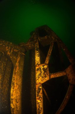 Korosten town yakınındaki taş ocağı 