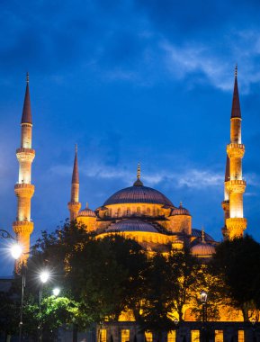 İstanbul 'da Sultan Ahmet Camii 