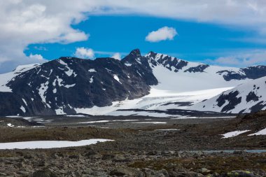 güzel manzara Milli Parkı Jotunheimen, Norveç