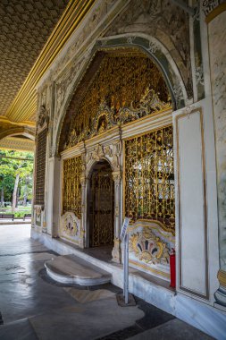 Topcapi, İstanbul'daki binaya güzel giriş