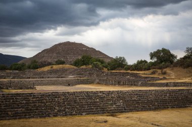 Teotihucan, Meksika eski aztek piramitleri