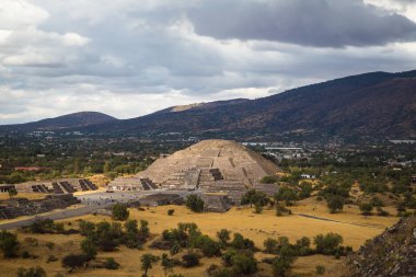 Teotihucan, Meksika eski aztek piramitleri