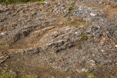 Thingvellir Milli Parkı rift Vadisi. İzlanda.