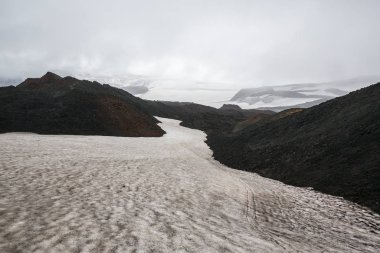 Güzel dağ Panorama Milli Parkı Thorsmork, İzlanda.