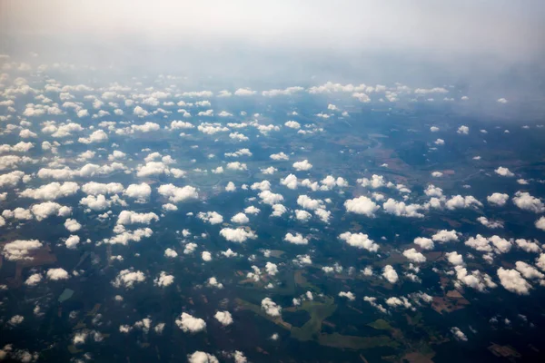 飛行機から空撮 — ストック写真