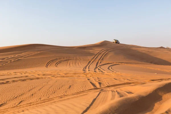 Dubai Dubaj Zea Sty Jeep Safari 2014 Dubaju Zea Jeep — Zdjęcie stockowe