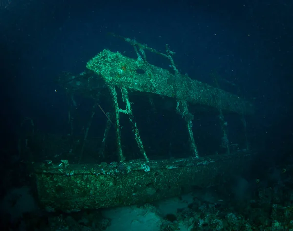 Épave Une Verrière Sur Récif Mer Rouge Près Sharm Sheikh — Photo