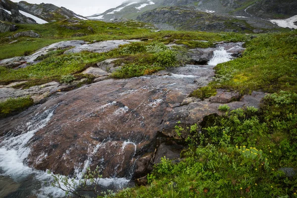 挪威国家公园佐敦海门美丽的风景 — 图库照片