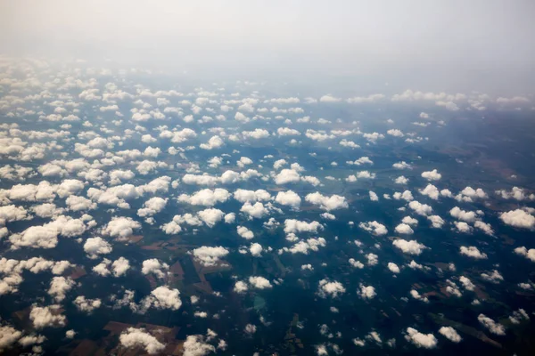 飛行機から空撮 — ストック写真