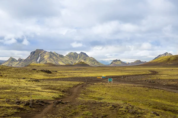 Parc National Des Montagnes Panorama Tosmork Islande — Photo