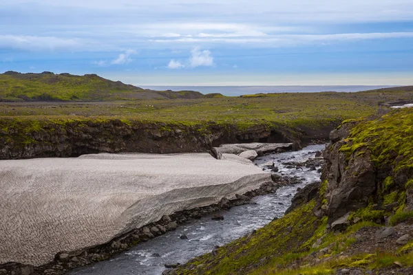 Indah Gunung Panorama Taman Nasional Thorsmork Islandia — Stok Foto