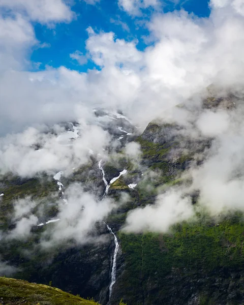 Hermoso Paisaje Del Parque Nacional Noruego Jotunheimen —  Fotos de Stock