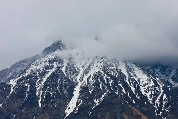 Hermoso Paisaje Las Montañas Georgia Cerca Kazbek — Foto de Stock