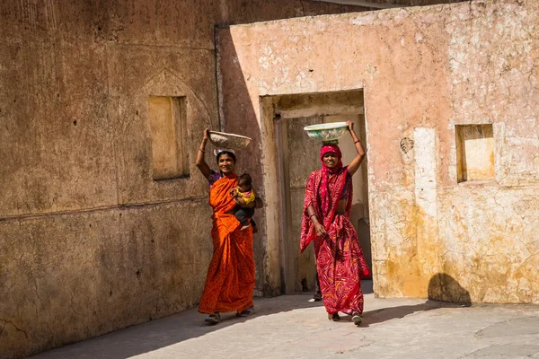 Jaipur India Marzo Pueblo Hindú Marzo 2018 Jaipur India Gente — Foto de Stock