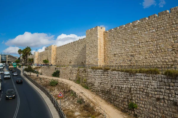 Живописный Вид Красивый Город Иерусалим Израиль — стоковое фото