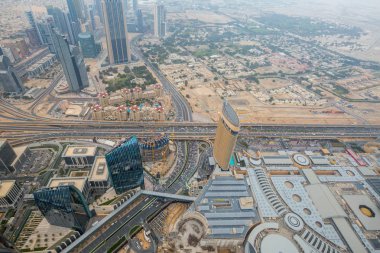 Dubai, Birleşik Arap Emirlikleri - 19 Ocak: şehir merkezinde 19 Ocak 2014 tarihinde Dubai, Birleşik Arap Emirlikleri. Şehir merkezinde modern mimari.