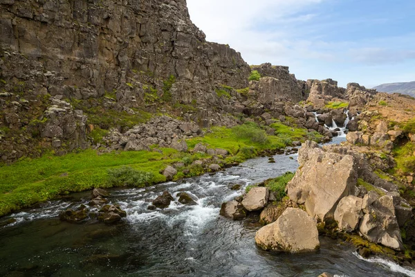 Национальный Парк Тингвеллир Исландия — стоковое фото