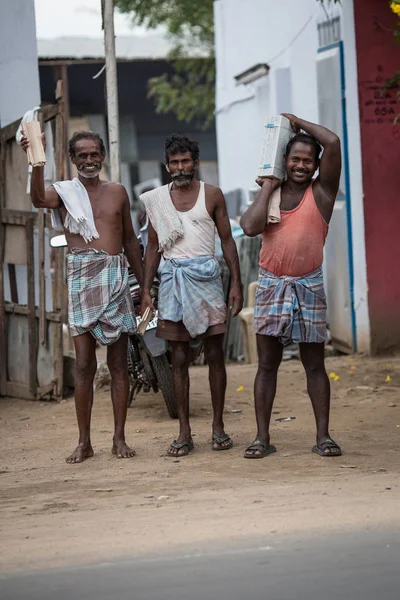 MADURAI, INDIA-FEBRUARY 15: Indian worker on February 15, 2013 in Madurai, India. Working in southern India