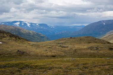 güzel manzara Milli Parkı Jotunheimen, Norveç