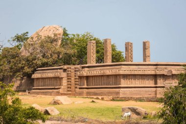 Arjuna's kefaret, Mahabalipuram, Tamil Nadu, Hindistan