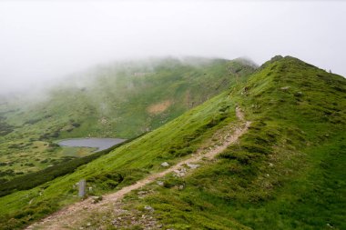 Karpat dağları, Ukrayna'da muhteşem manzara